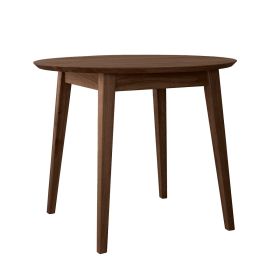 Tölgyfa körasztal, 90 cm, tabacco színben – Orbetello