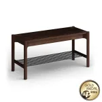 Cipőspolc, tölgyfa, tabacco szín - Campi