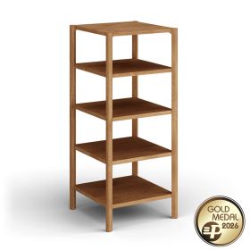 Könyvespolc, magas, tölgyfa - Campi