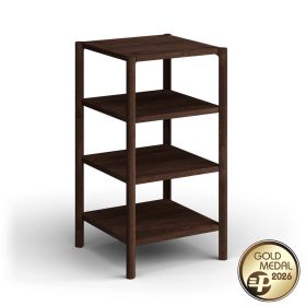 Könyvespolc, közepes, tölgyfa, tabacco szín - Campi