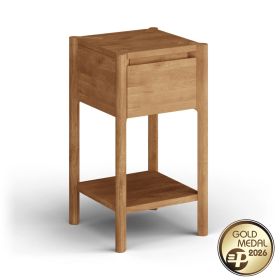 Kisasztal fiókkal, alacsony, tölgyfa - Campi