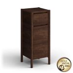 Szekrény fiókkal, alacsony, tabacco szín - Campi