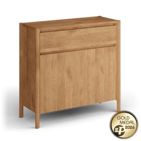 Cipősszekrény, alacsony, tölgyfa - Campi