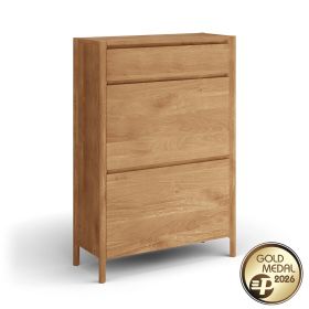 Cipősszekrény, magas, tölgyfa - Campi