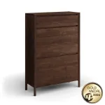 Cipősszekrény, magas, tabacco szín - Campi