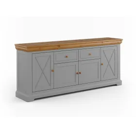 Komód 2.4, fa, hamuszürke – Marone Elite