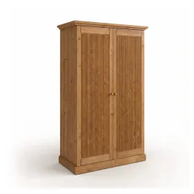 Szekrény, kétajtós, tömör fenyő, tölgyfa szín - Rosella