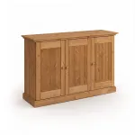 Komód, tömör fenyő, tölgyfa szín - Rosella