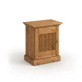 Éjjeliszekrény, tömör fenyő, bal oldali, tölgyfa szín - Rosella