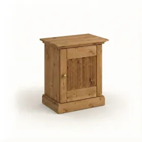 Éjjeliszekrény, tömör fenyő, jobb oldali, tölgyfa szín - Rosella