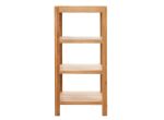 Regál stredný, dub, farba prírodný dub, séria Gialo