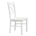 Stolička 22, buk, farba biela, séria Belluno Elegante